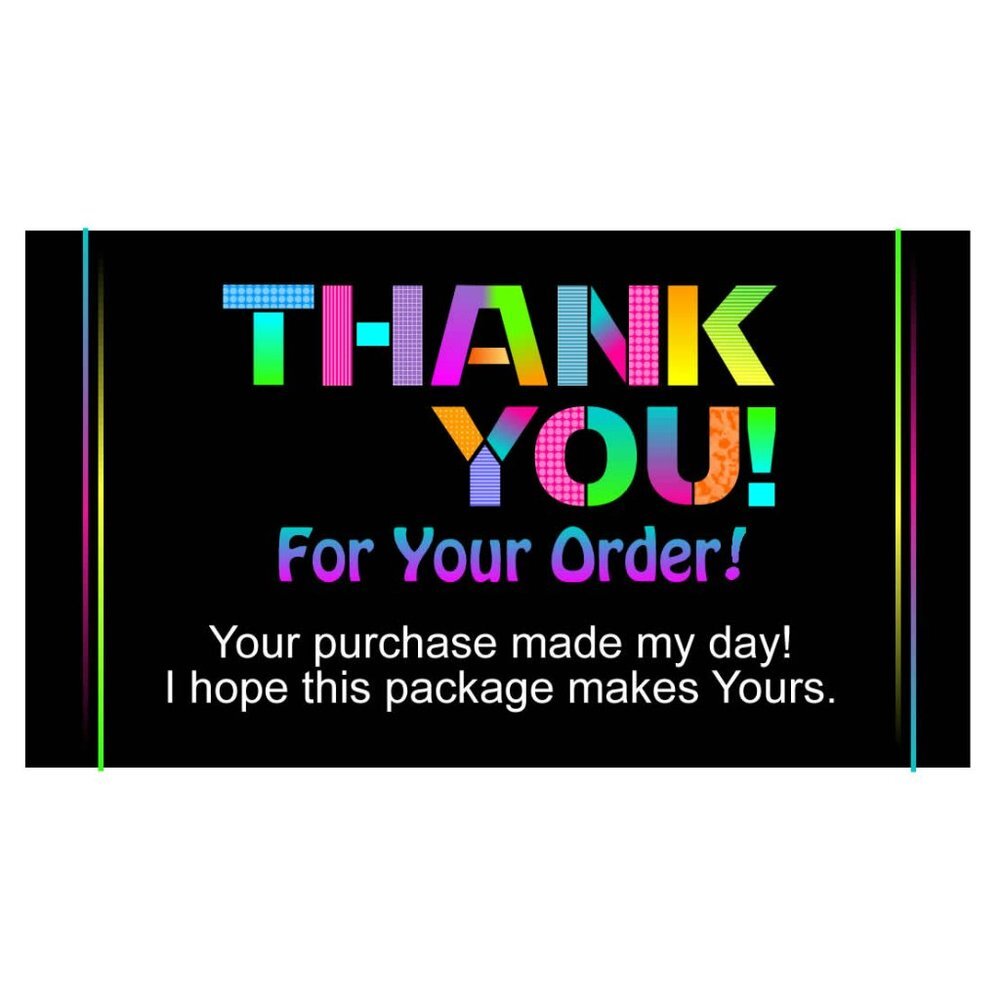 ♥️ 5x25 / 50  Thank You Cards